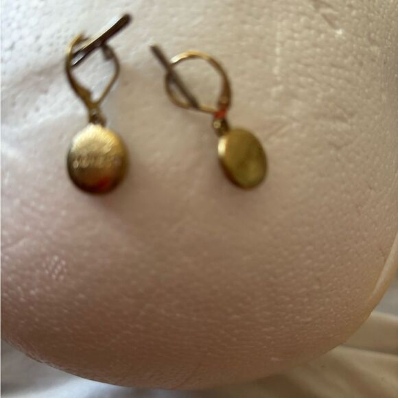 Monet Hoop Earrings crystal diamond hoops accessory y2k vintage circle unisex - Picture 5 of 5
